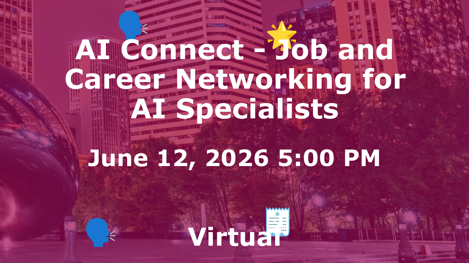 AI Connect - Job and Career Networking for AI Specialists event image